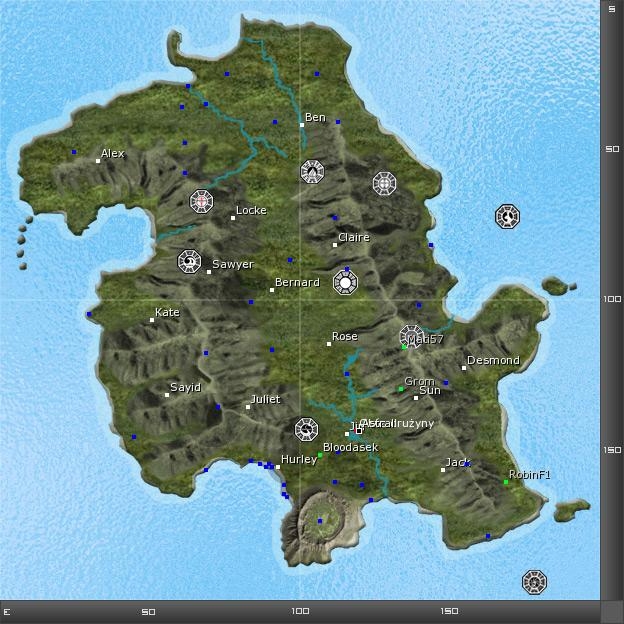 Mapka z lokacjami